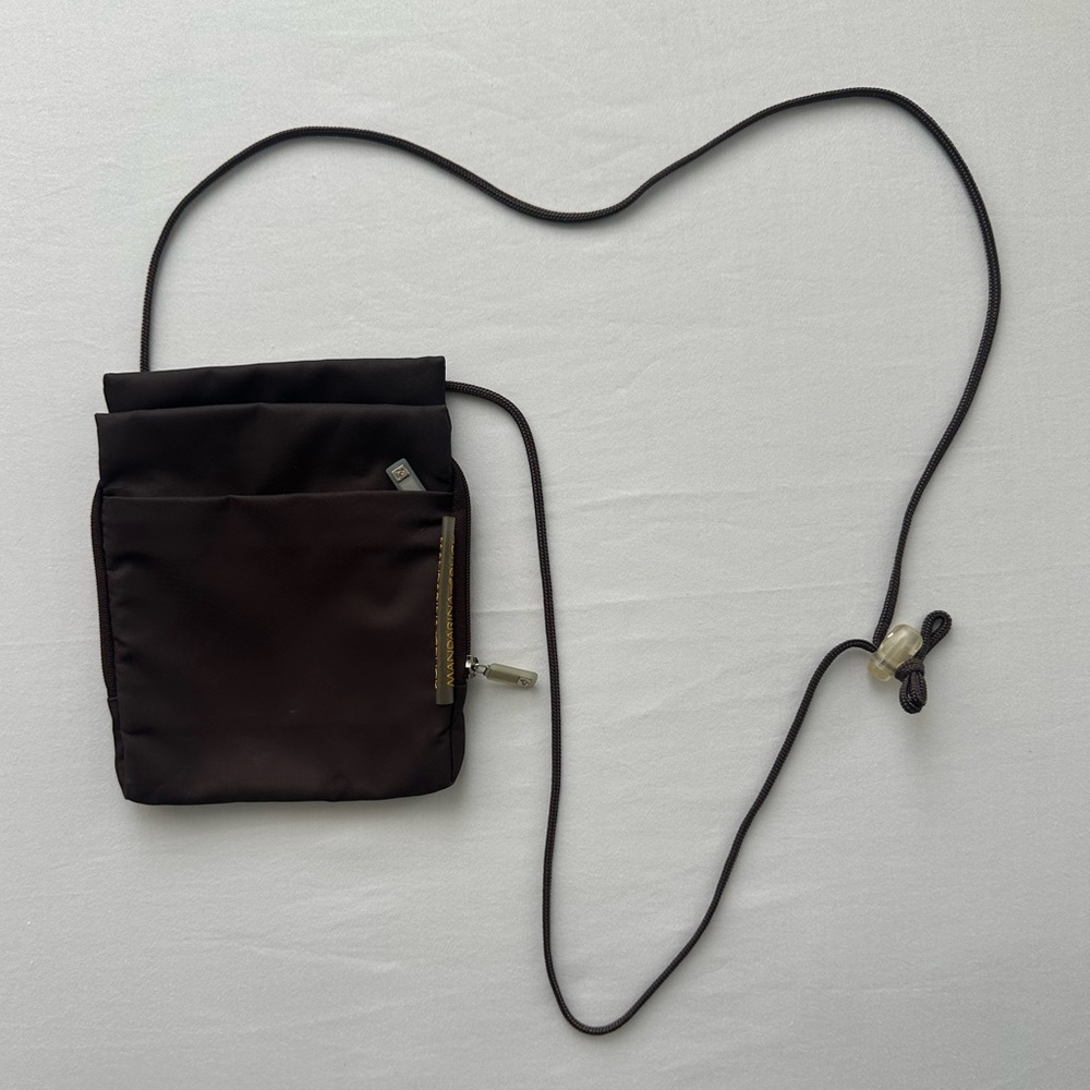 Rare Vintage Brown Belt Bag